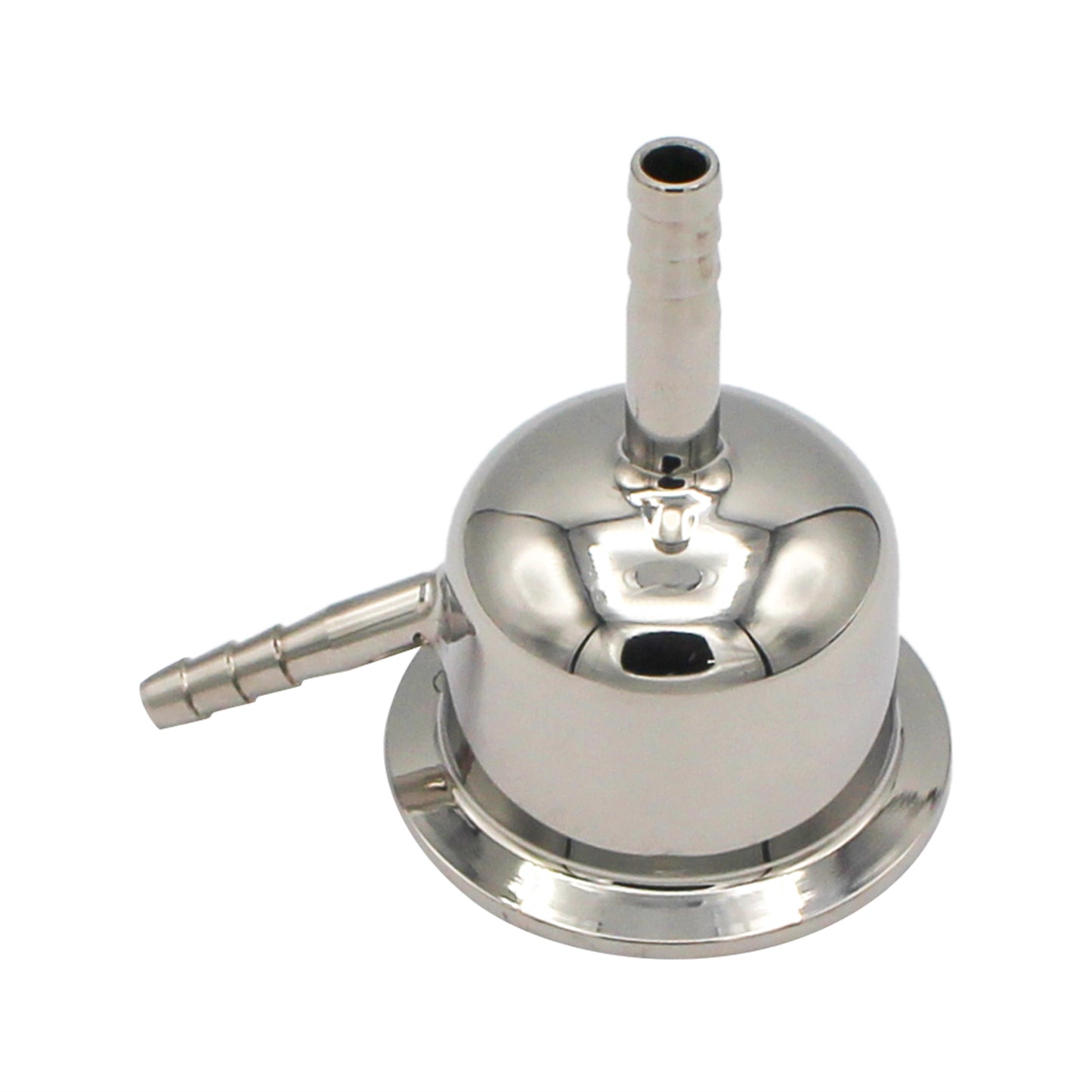 Stainless Steel Tri-Clover Still Column Adapter - 2" TC X 3/8" OD Barb -  Canuck Homebrew Supply, Canada