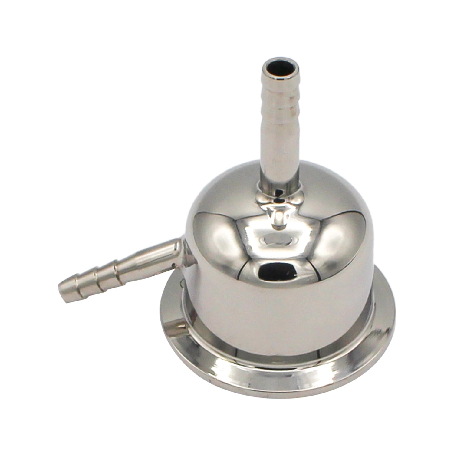 Stainless Steel Tri-Clover Still Column Adapter - 2" TC X 3/8" OD Barb -  Canuck Homebrew Supply, Canada