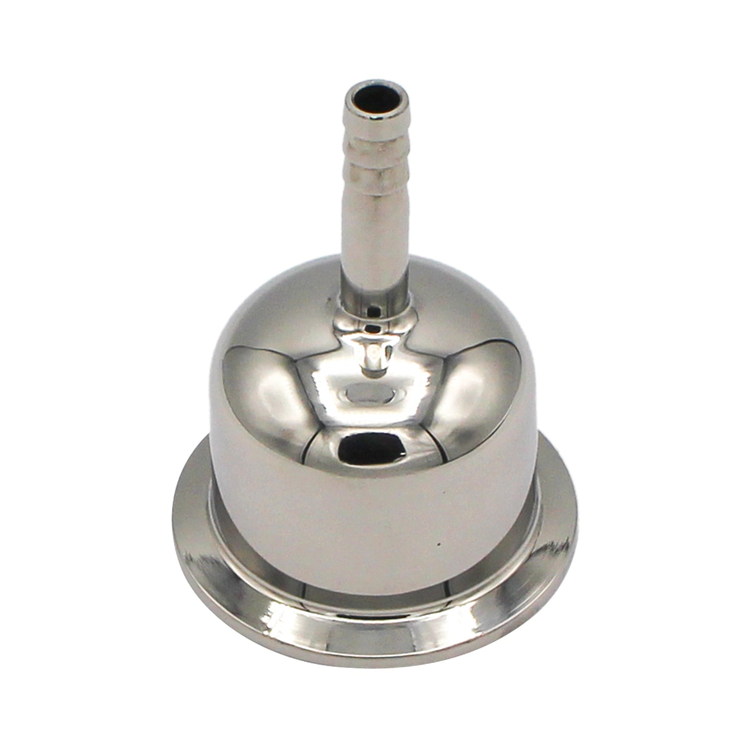 Stainless Steel Tri-Clover Still Column Adapter - 2" TC X 3/8" OD Barb -  Canuck Homebrew Supply, Canada