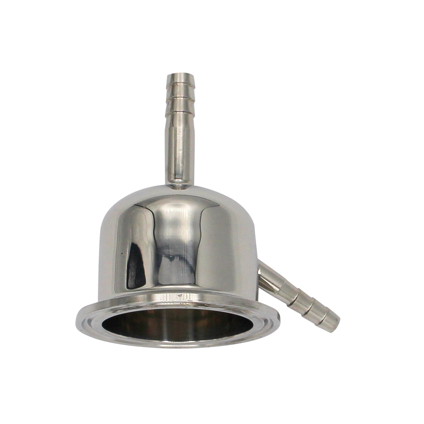 Stainless Steel Tri-Clover Still Column Adapter - 2" TC X 3/8" OD Barb -  Canuck Homebrew Supply, Canada