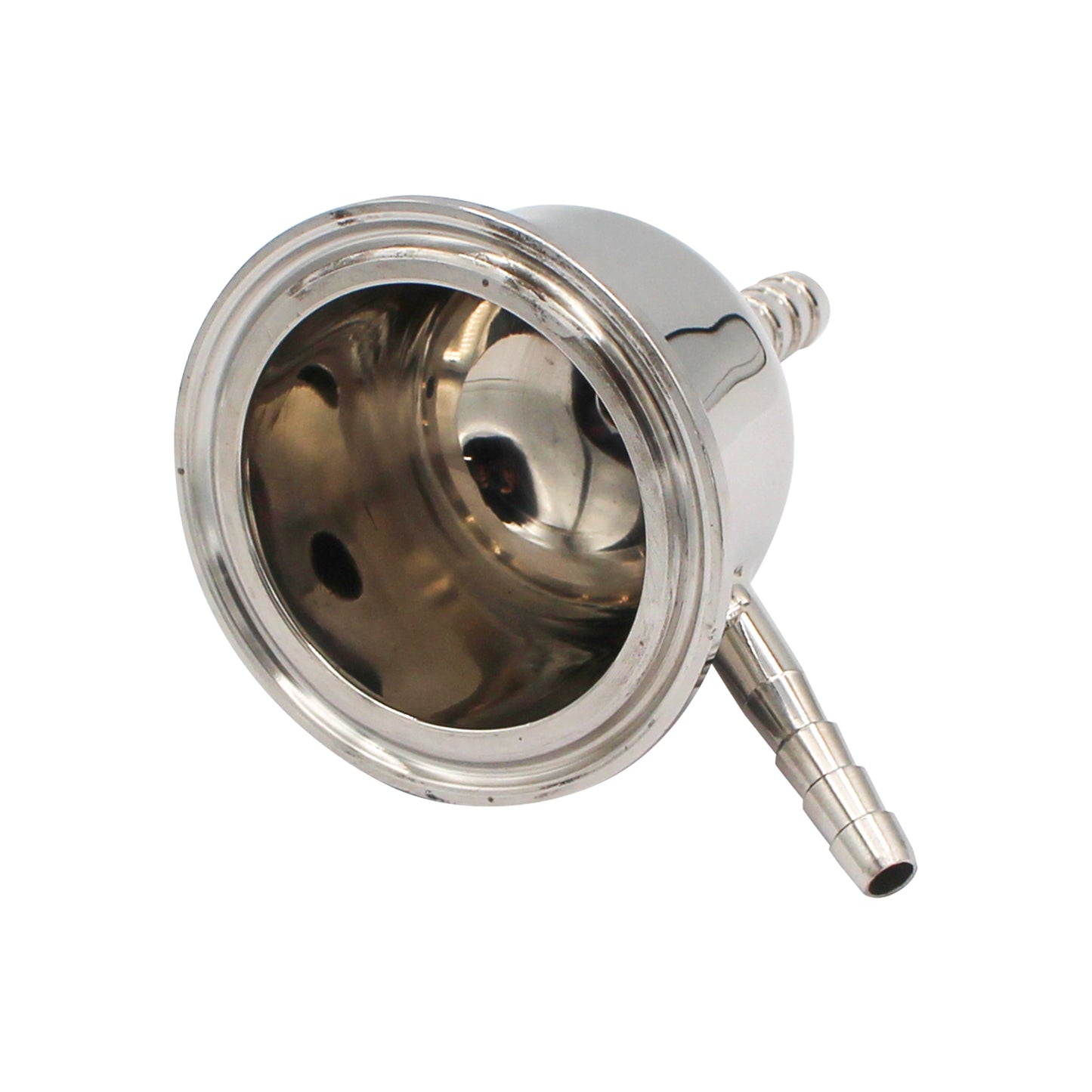 Stainless Steel Tri-Clover Still Column Adapter - 2" TC X 3/8" OD Barb -  Canuck Homebrew Supply, Canada
