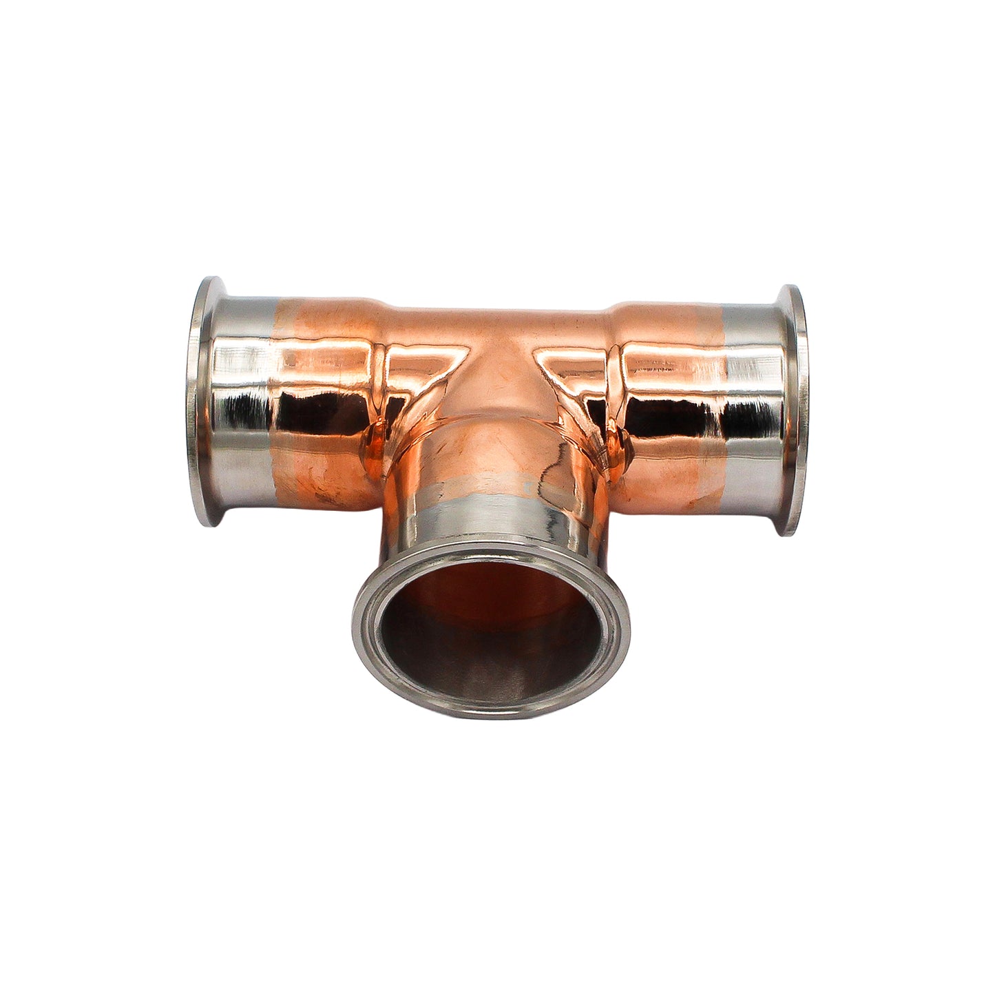 Copper Tri-Clover Tee - 2 TC