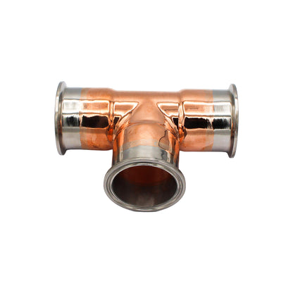 Copper Tri-Clover Tee - 2 TC