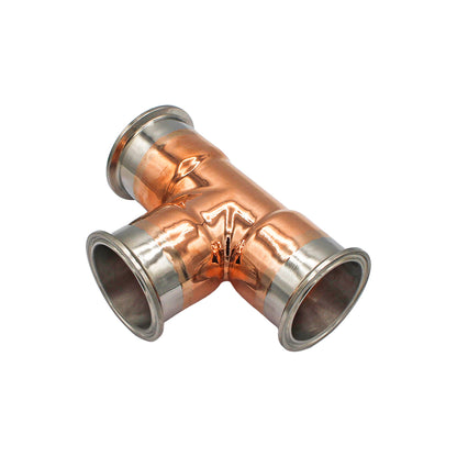 Copper Tri-Clover Tee - 2 TC