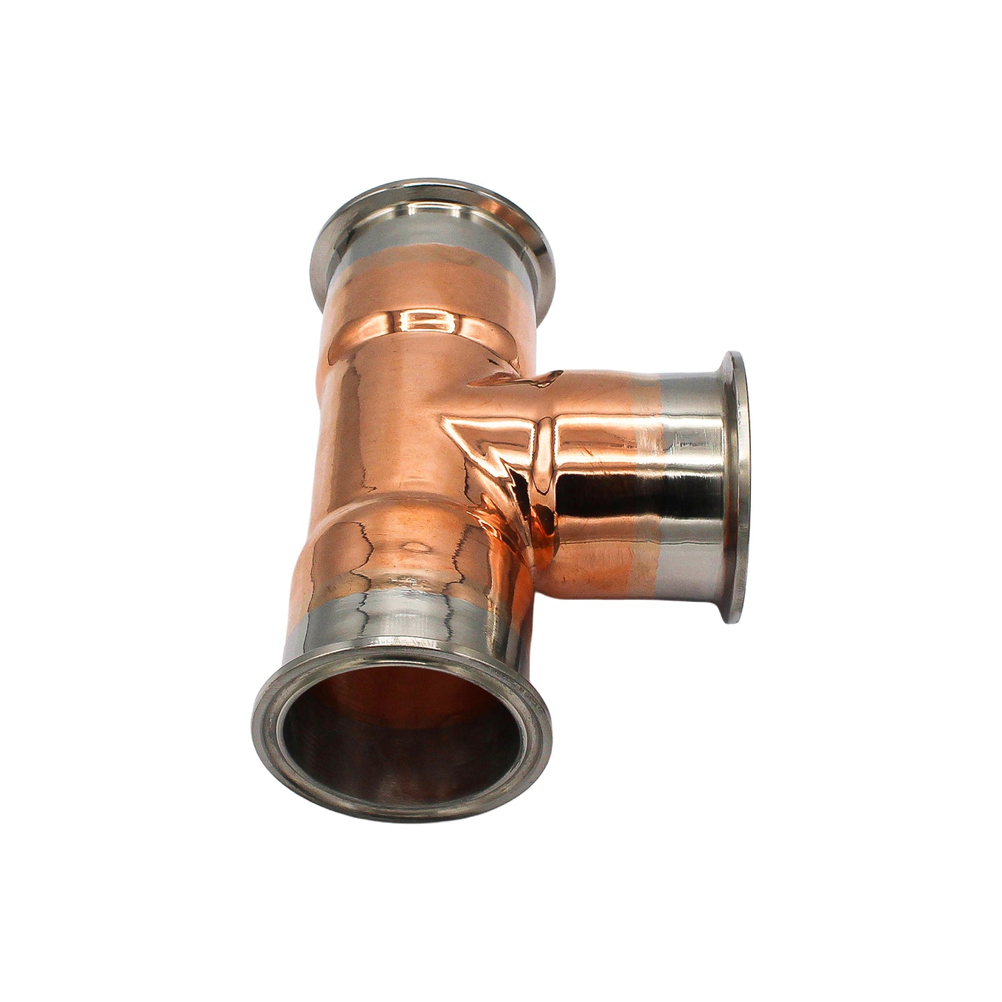 Copper Tri-Clover Tee - 2 TC