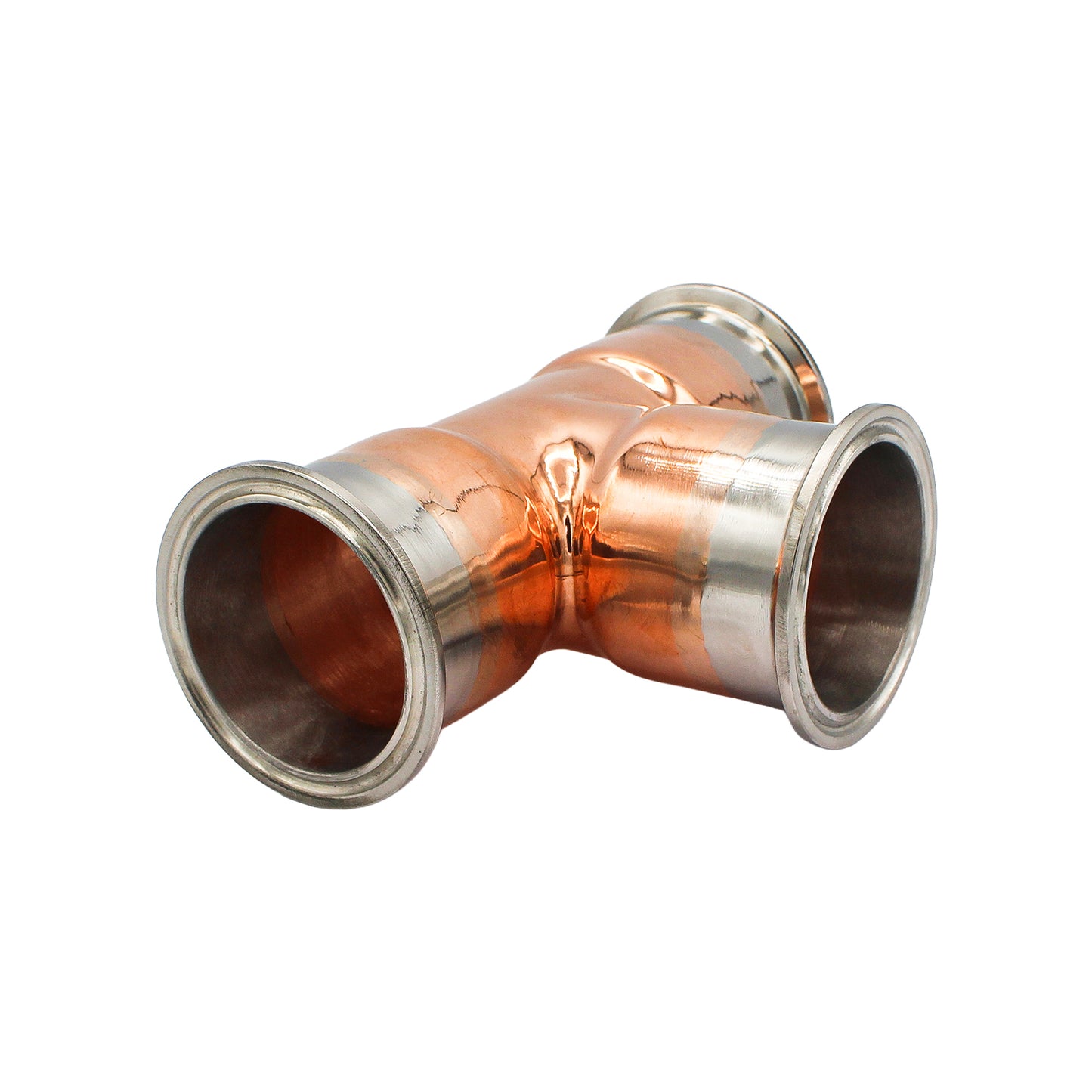 Copper Tri-Clover Tee - 2 TC