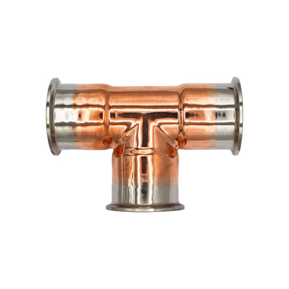 Copper Tri-Clover Tee - 2 TC