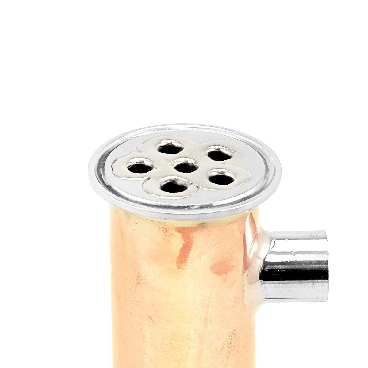 Copper Dephlegmator - 2" TC | 1/2" Female NPT (8")