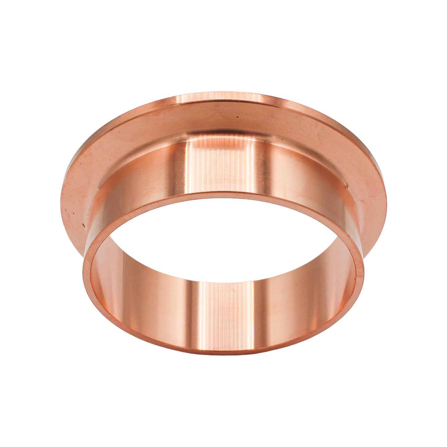 2.5" Tri Clamp Ferrule (7/8") - Copper Tri Clover Sanitary Fitting
