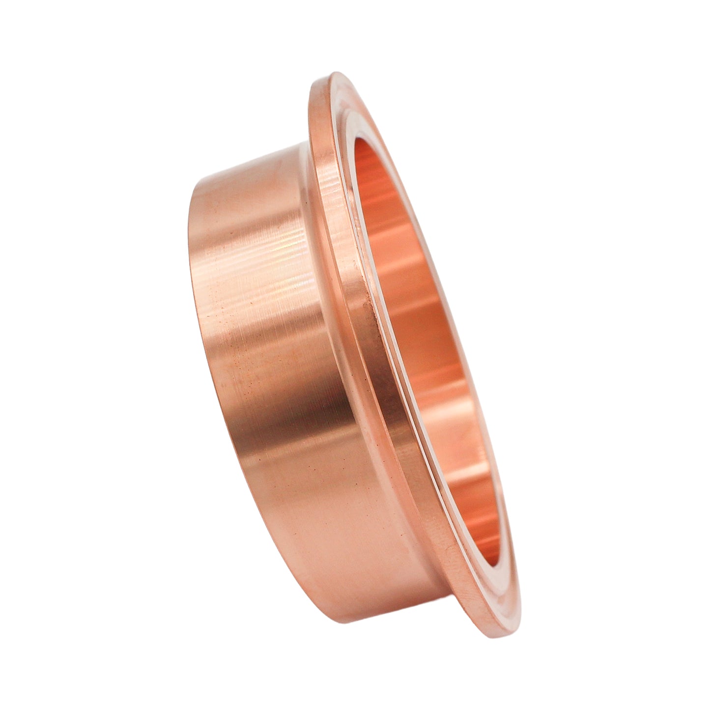 2.5" Tri Clamp Ferrule (7/8") - Copper Tri Clover Sanitary Fitting