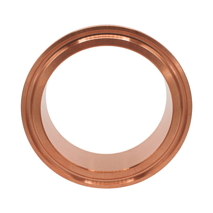 2.5" Tri Clamp Ferrule (7/8") - Copper Tri Clover Sanitary Fitting