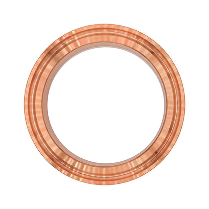 2.5" Tri Clamp Ferrule (7/8") - Copper Tri Clover Sanitary Fitting