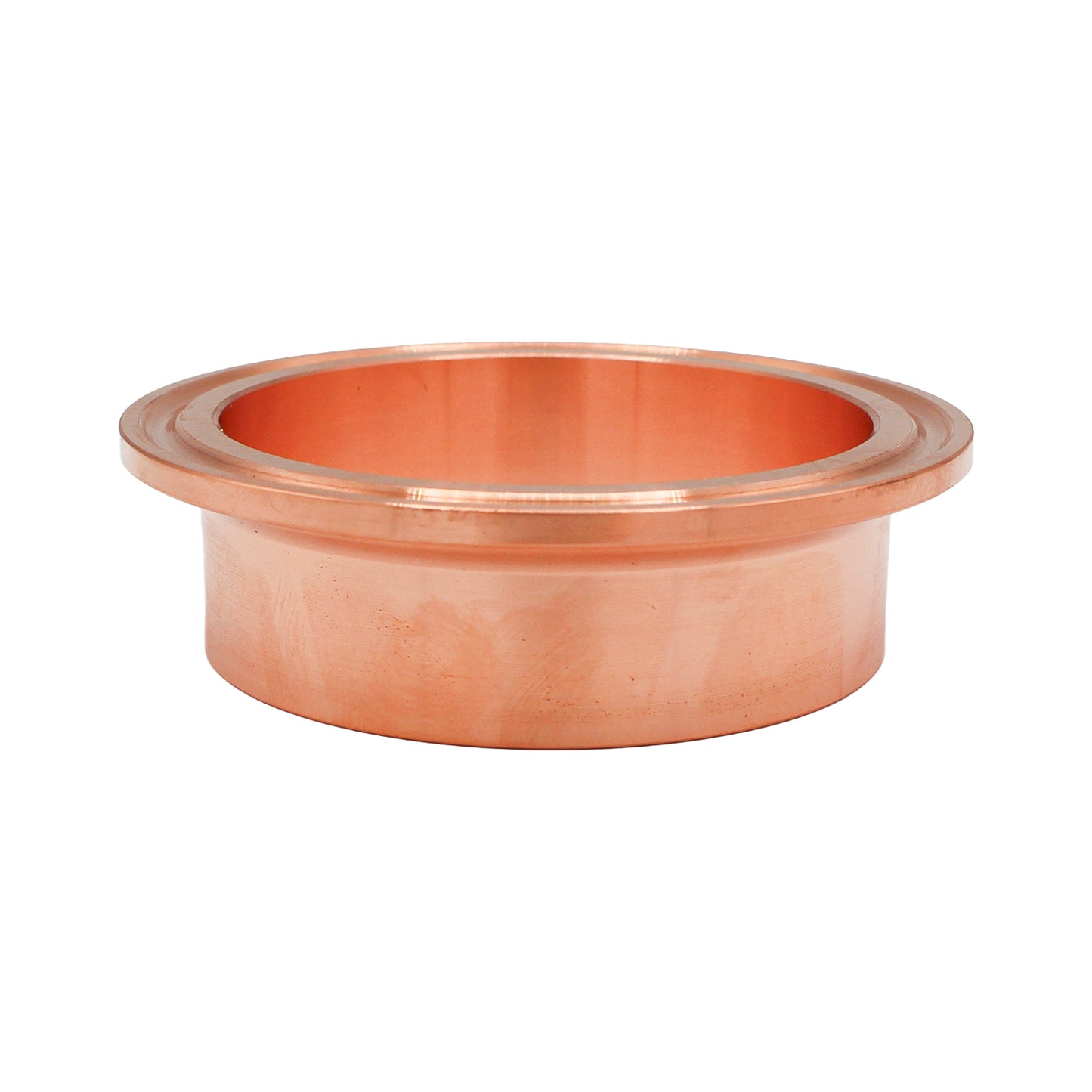 2.5" Tri Clamp Ferrule (7/8") - Copper Tri Clover Sanitary Fitting