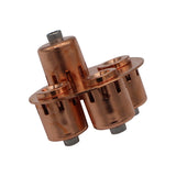 Copper Bubble Plate - 3" TC