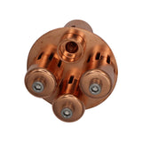 Copper Bubble Plate - 3" TC