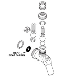 Buna-N Rear Seat O-Ring (525 & 725 Faucets)