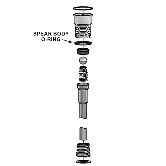 Sanke "D" & "S" Spear Buna-N Body O-Ring