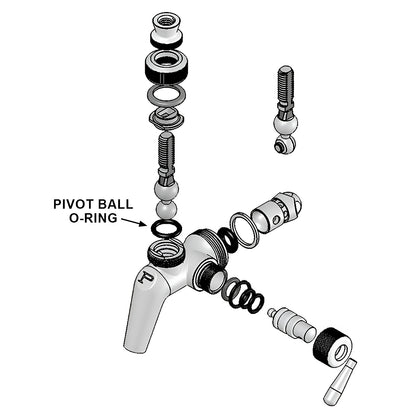 Buna-N Pivot Ball O-Ring (630 & 650 Faucets)