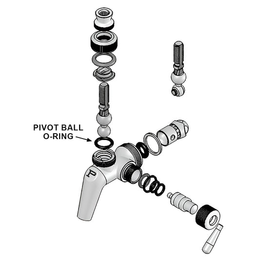 Buna-N Pivot Ball O-Ring (630 & 650 Faucets)