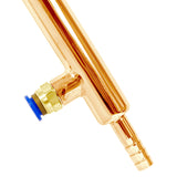 Copper Pot Still Head With Liebig Condenser - 2" TC