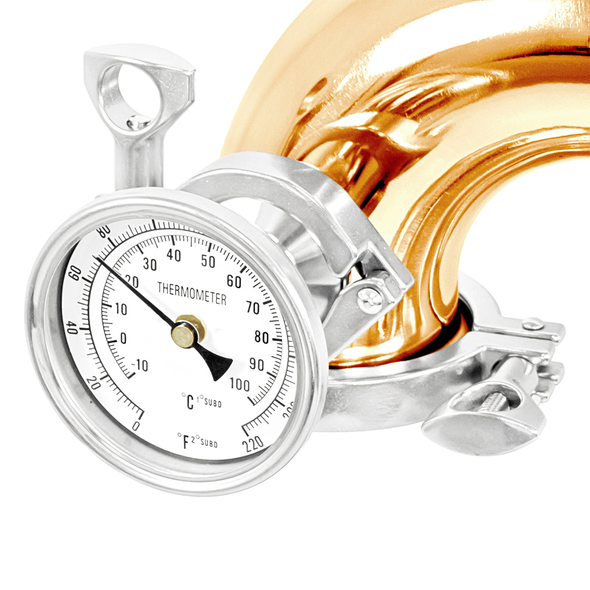 Copper Pot Still Head With Shotgun Condenser - 3" TC