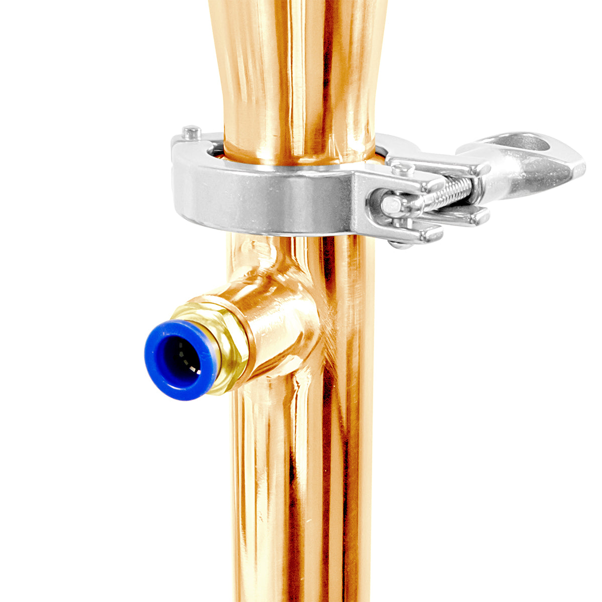 Copper Pot Still Head With Shotgun Condenser - 3" TC