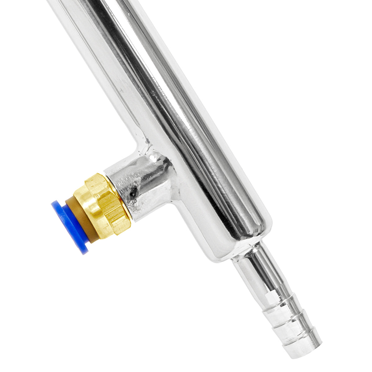 Stainless Steel Pot Still Head With Liebig Condenser - 2" TC