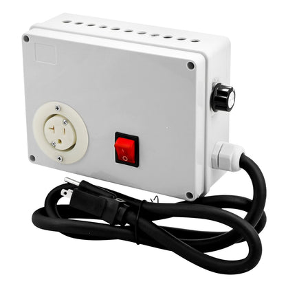 Temperature Controller Box With Heating Element & Adapter (1750W, 110V)