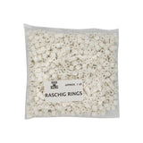 Virgin Ceramic Raschig Rings (1 lb)