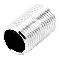 Stainless Steel Nipple - 3/8" Male NPT