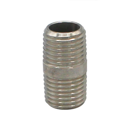 1/4" Male NPT Pre Cut Pipe Nipple  - 304 Stainless Steel Pipe Fitting