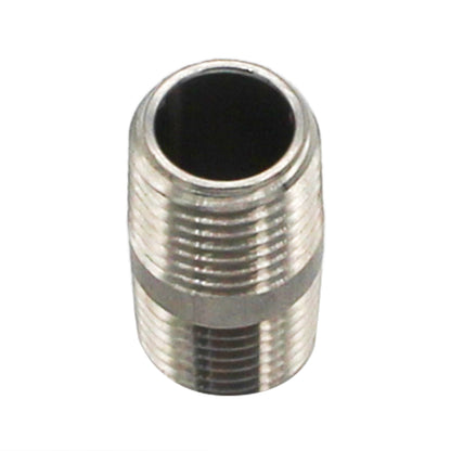 1/4" Male NPT Pre Cut Pipe Nipple  - 304 Stainless Steel Pipe Fitting