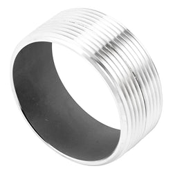Stainless Steel Close Nipple - 2" Male NPT