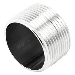 Stainless Steel Close Nipple - 1 1/4" Male NPT