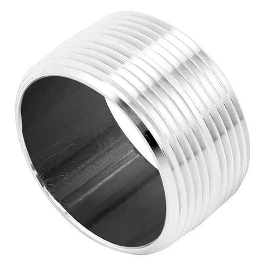 1 1/2" Male NPT Close Nipple - 304 Stainless Steel Pipe Fitting