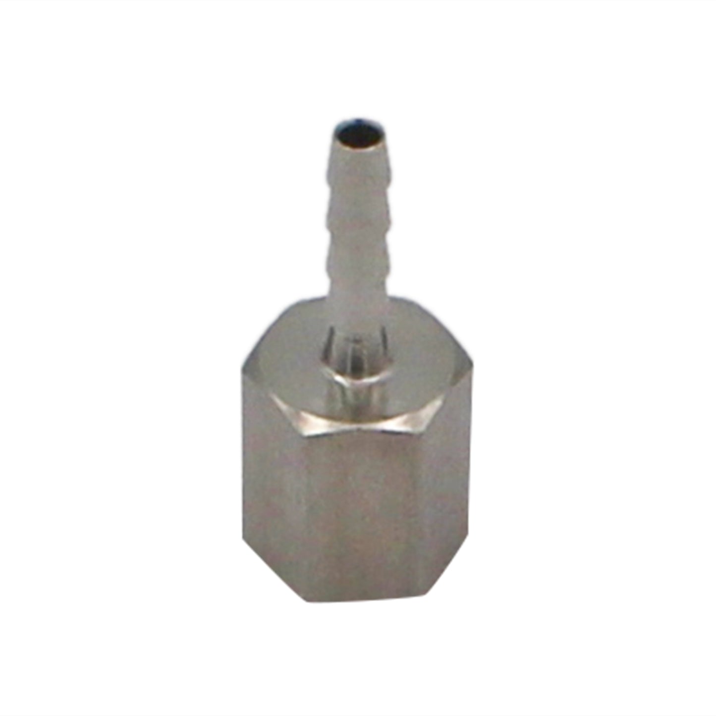 Stainless Steel Fitting - 1/8" Female NPT X 1/8" OD Barb