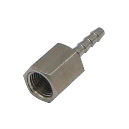 Stainless Steel Fitting - 1/8" Female NPT X 1/8" OD Barb