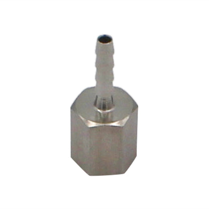 Stainless Steel Fitting - 1/8" Female NPT X 1/8" OD Barb