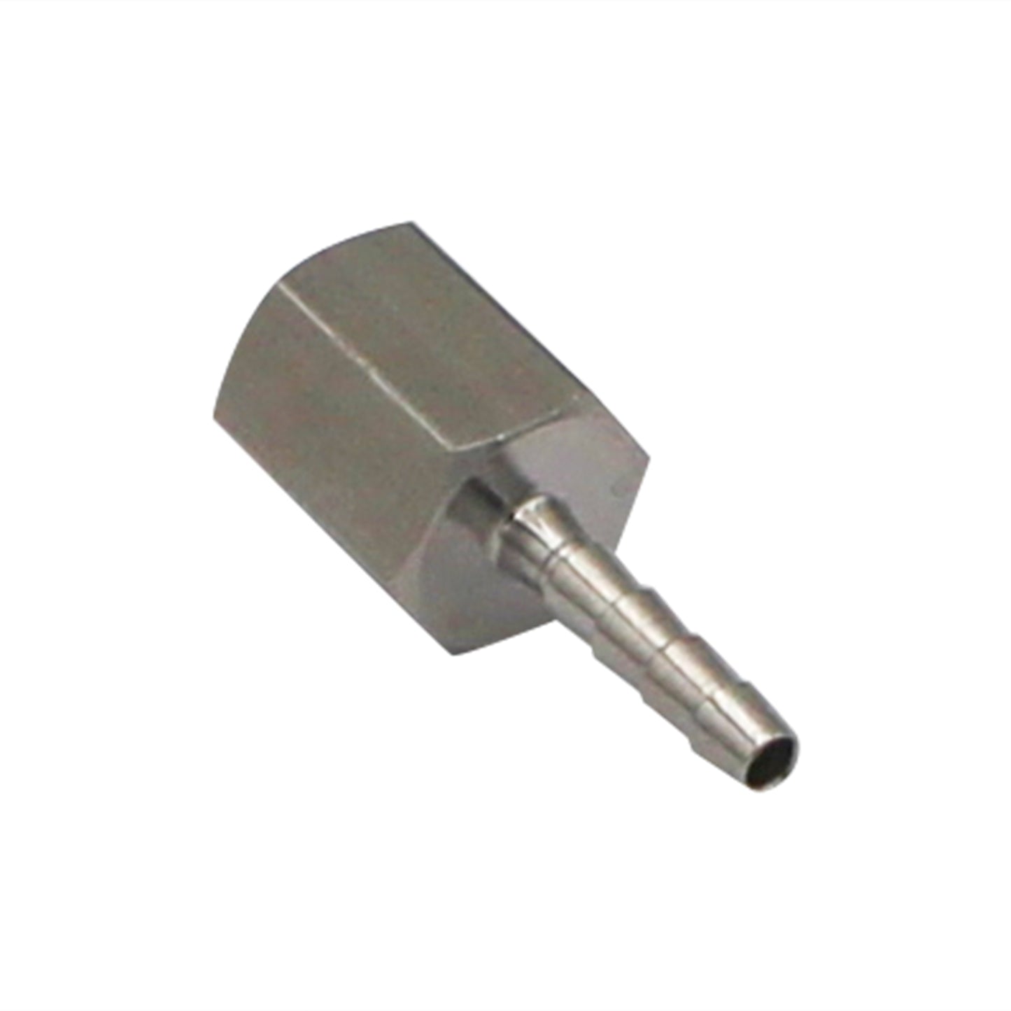 Stainless Steel Fitting - 1/8" Female NPT X 1/8" OD Barb