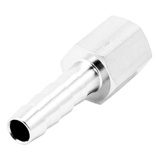 Stainless Steel Fitting - 1/8" Female NPT X 1/4" OD Barb