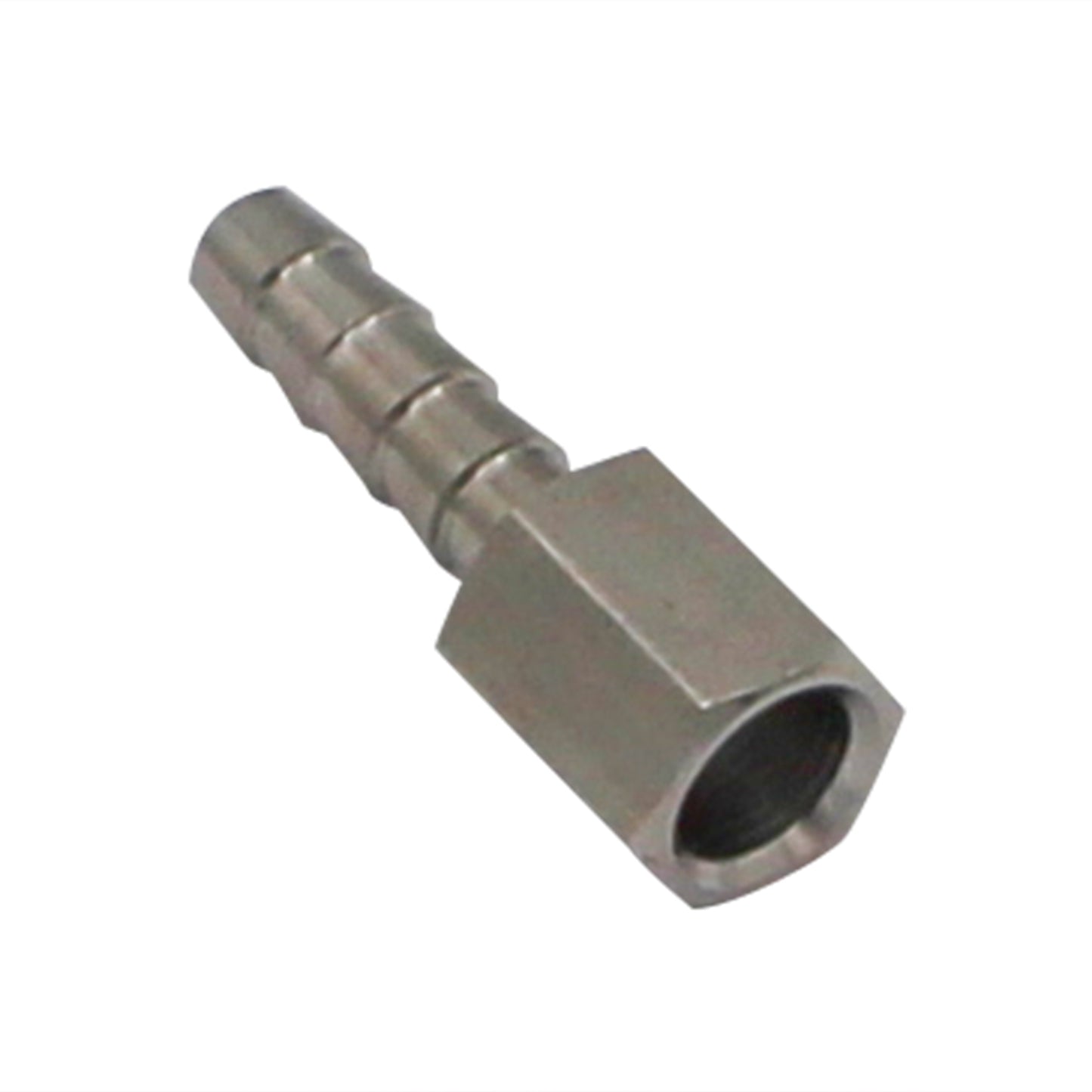 Stainless Steel Fitting - 1/8" Female NPT X 1/4" OD Barb