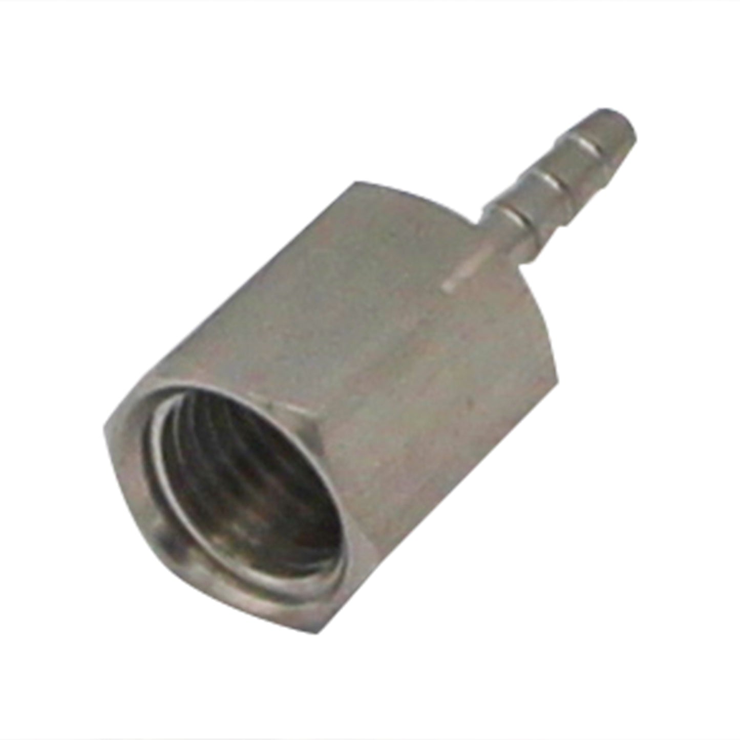 Stainless Steel Fitting - 1/4" Female NPT X 1/8" OD Barb