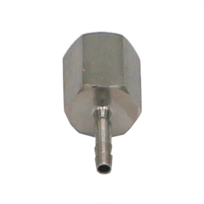 Stainless Steel Fitting - 1/4" Female NPT X 1/8" OD Barb