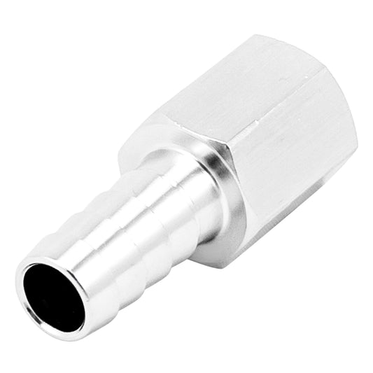 Stainless Steel Fitting - 1/4" Female NPT X 3/8" OD Barb