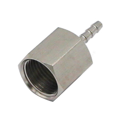 Stainless Steel Fitting - 3/8" Female NPT X 1/8" OD Barb