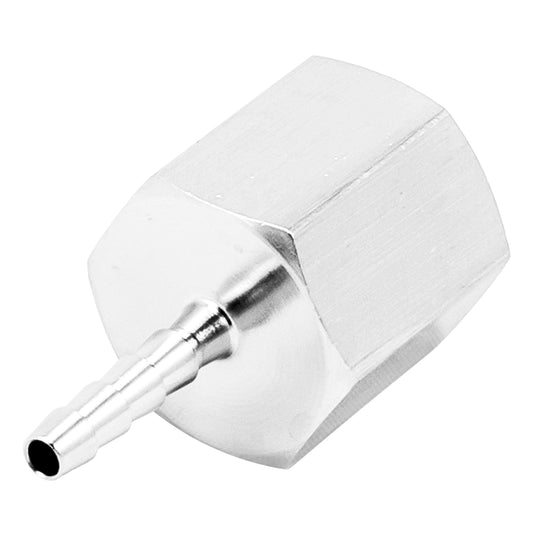 Stainless Steel Fitting - 3/8" Female NPT X 1/8" OD Barb