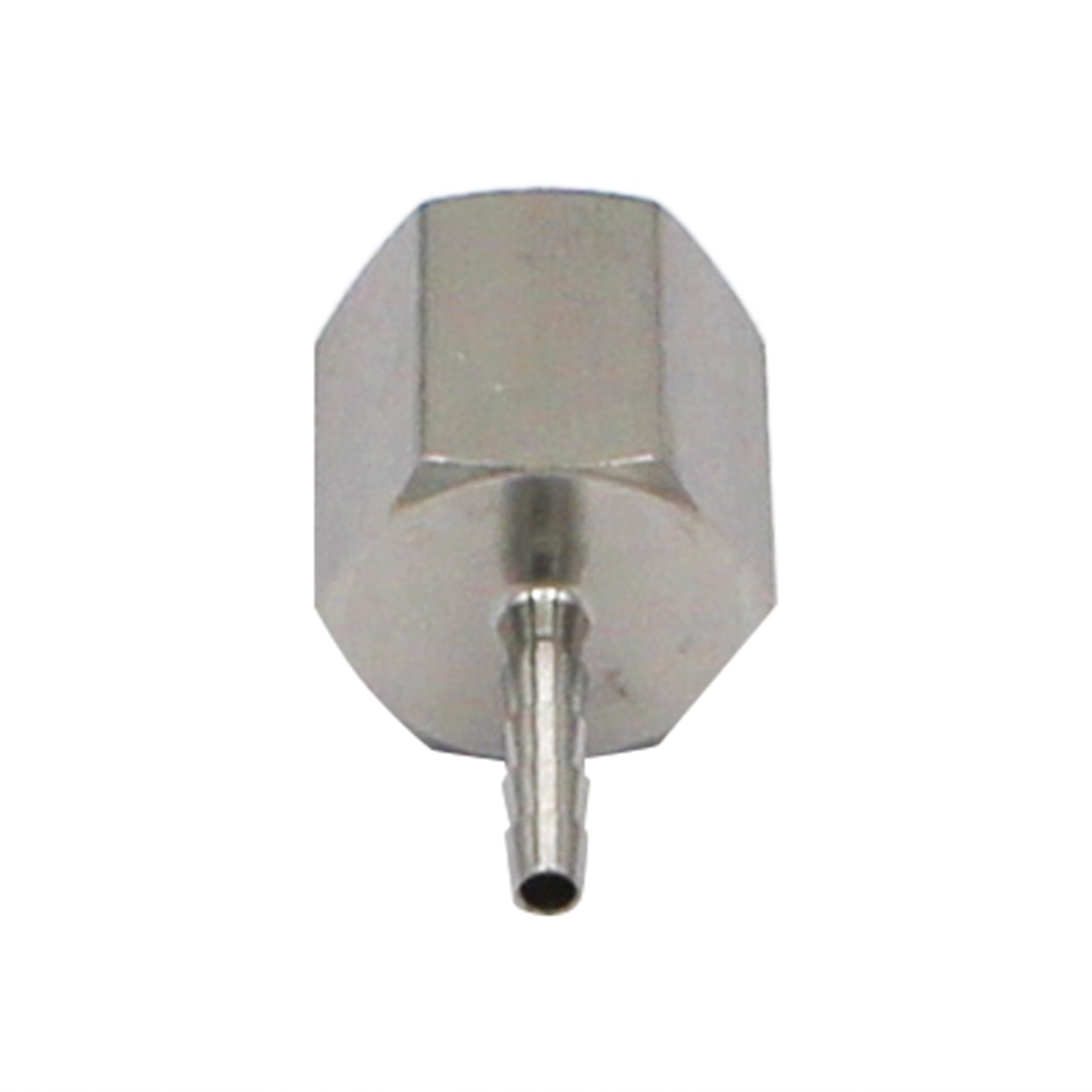 Stainless Steel Fitting - 3/8" Female NPT X 1/8" OD Barb