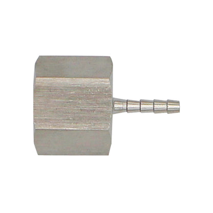 Stainless Steel Fitting - 1/2" Female NPT X 1/8" OD Barb