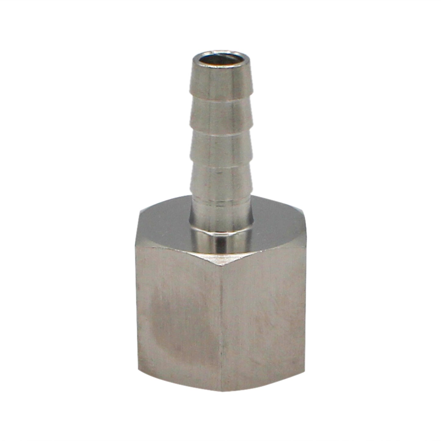 Stainless Steel Fitting - 1/2" Female NPT X 5/16" OD Barb