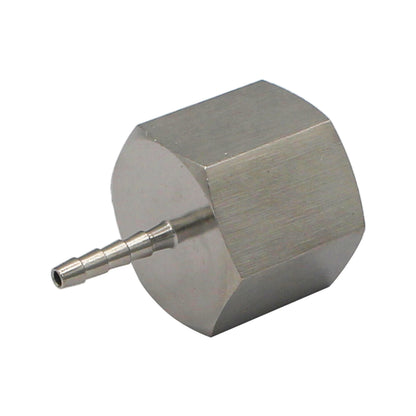 Stainless Steel Fitting - 3/4" Female NPT X 1/8" OD Barb
